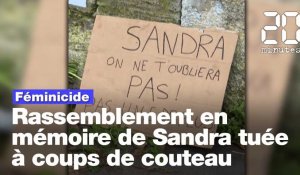 Féminicide: Emotion et colère devant le domicile de Sandra à Bordeaux