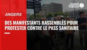 A Angers, une manifestation contre le pass sanitaire ce samedi 17 juillet