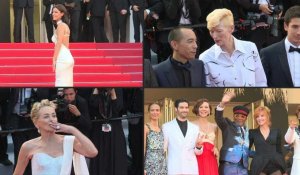 Cannes: pluie de stars sur le tapis rouge pour la cérémonie de clôture
