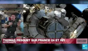 Exclusif : depuis l'ISS, Thomas Pesquet accorde un entretien à RFI et France 24