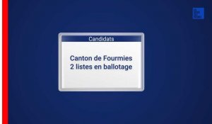 Canton de Fourmies: les candidats au second tour