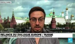 Relance du dialogue Europe / Russie : V. Poutine favorable à la proposition franco-allemande