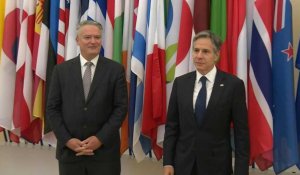 Le secrétaire général de l'OCDE reçoit le secrétaire d'État américain Antony Blinken