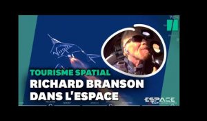 Richard Branson a atteint l'espace à bord de Virgin Galactic