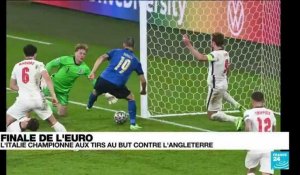 Euro-2021 : l'Italie sacrée aux tirs au but face à l'Angleterre