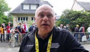 Tour de France 2021 - Emmanuel Hubert sur ses terres à Fougères : "Nacer Bouhanni est dans le bon trip, Nairo Quintana est là aussi"