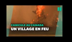 Canicule au Canada: le village de Lytton en feu évacué d'urgence