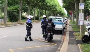 Annecy : la police mène une opération contre les rodéos urbains