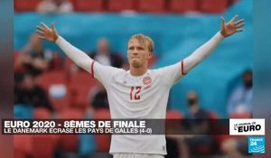 EURO-2021 : Le Danemark écrase le Pays de Galles (4-0)