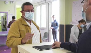 Élections : Thomas Hutin a voté à Amiens ce dimanche