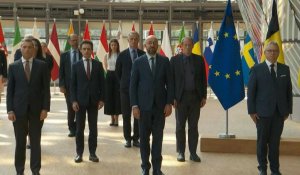 Inondations: Charles Michel et les ambassadeurs de l'UE rendent hommages aux victimes