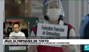 Jeux olympiques de Tokyo : la crainte de foyers épidémiques à trois jours de l'ouverture