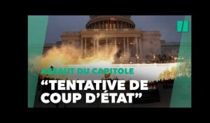 Assaut du Capitole: accusé de "coup d'État", Trump parle de "chasse aux sorcières
