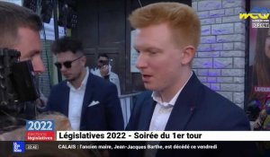 1ère circonscription du Nord : Adrien Quatennens réagit au premier tour 