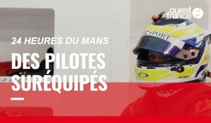 VIDÉO. 24 Heures du Mans : des pilotes suréquipés