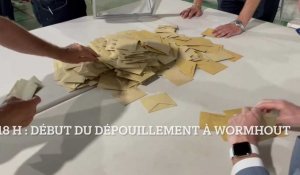 Début du dépouillement à Wormhout pour ce 1er tour des élections législatives 2022