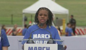 USA: la petite-fille de Martin Luther King appelle à s'exprimer "par des bulletins, pas des balles"
