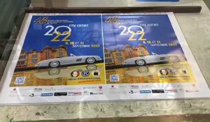 Découverte de l'affiche 2022 des 48 Heures automobiles anciennes