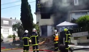 Un incendie ravage une maison à Beuvry