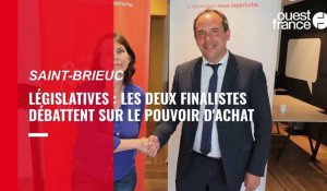 VIDÉO. Législatives à Saint-Brieuc : sur le pouvoir d'achat, les candidats campent sur leurs positions