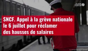 VIDÉO. SNCF : appel à la grève nationale le 6 juillet pour réclamer des hausses de salaires