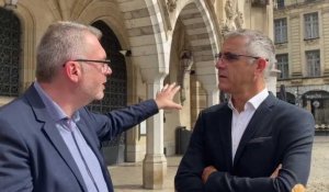 Arras : Laurent Jalabert devoile la plaque Ville à velo Tour de France