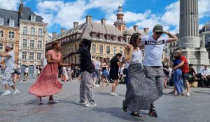 Danse sur la Grand-Place de Lille