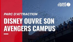 VIDÉO. Disney ouvre un Avengers Campus 