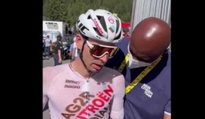 Tour de France 2022 - Aurélien Paret-Peintre : "Je me suis accroché, c'est passé et on verra la suite !"