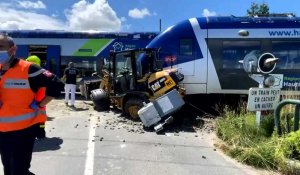 Accident train Serques