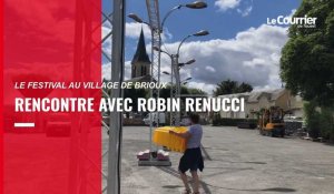 VIDEO. Robin Renucci se déclare " amoureux " du Festival au village de Brioux