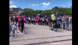 St Valery: le retour de Jean Boujonnier après 12 000 km à vélo