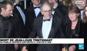 Cinéma : l'acteur Jean-Louis Trintignant s'éteint à 91 ans