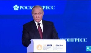 REPLAY - Le discours de Vladimir Poutine au Forum économique de Saint-Pétersbourg