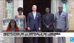 La Belgique restitue une "relique" de Patrice Lumumba à la République démocratique du Congo