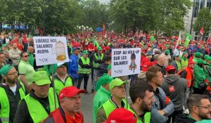 Plus de 70.000 personnes à la manifestation nationale pour le pouvoir d'achat