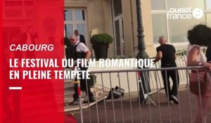 VIDÉO. A Cabourg, le Festival du film romantique en pleine tempête 