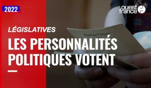 VIDÉO. Législatives : les personnalités politiques votent pour le second tour