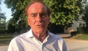 Jean-Pierre Bouquet, maire de Vitry-le-François réagit au soir du 2e tour des élections législatives 2022 dans la 5e circonscription de la Marne