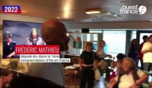 VIDÉO. Législatives 2022 : Frédéric Mathieu élu dans la 1e circonscription d'Ille-et-Vilaine