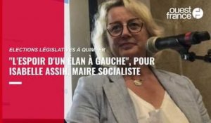 VIDÉO. Législatives 2022 : la réaction d'Isabelle Assih, maire socialiste de Quimper (Finistère)