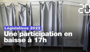 Législatives 2022 : Une participation en baisse à 17h, par rapport au premier tour