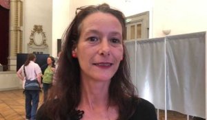 VIDÉO. Législatives 2022. Réaction de Margot Balech, suppléante de Karol Kirchner, candidat Nupes battu