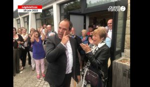 VIDÉO. Législatives : Mickaël Cosson fête sa victoire dans la circonscription de Saint-Brieuc 