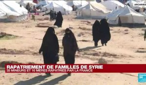 La France a rapatrié 35 enfants et 16 mères détenus dans des camps en Syrie