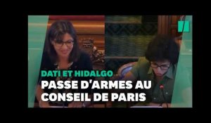 La rivalité entre Rachida Dati et Anne Hidalgo monte d'un cran au Conseil de Paris