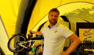 Réparations vélos, sécurité routière... un petit parc du Tour de France à Dunkerque