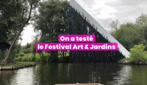 CIPIZ - On a testé la balade en barque du Festival Art & Jardins