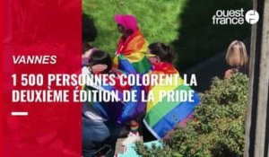 VIDÉO. 1 500 personnes colorent la deuxième édition de la Pride à Vannes