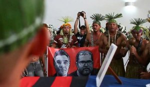 Meurtres en Amazonie: rituels indigènes pour les obsèques de Bruno Pereira